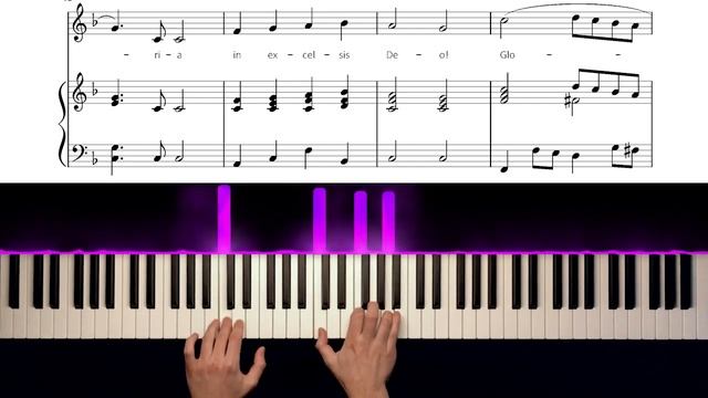 Angels We Have Heard on High - Piano Arrangement & Sheet Music смотреть онлайн