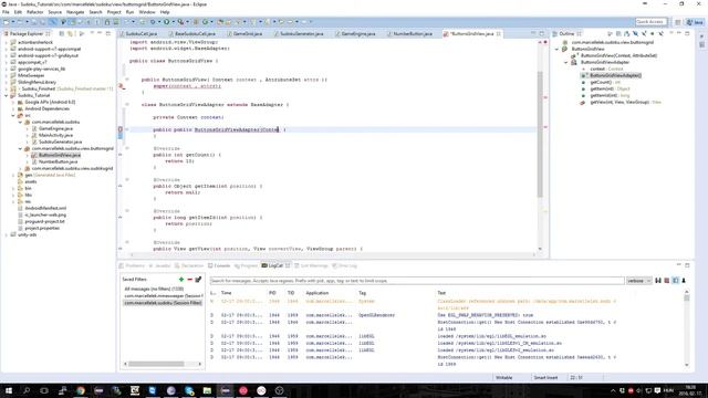 How to make a Sudoku game for Android - Part 4 смотреть онлайн