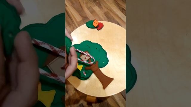 Шнуровка из фетра