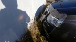 Установка парктроников вперед и назад + передней камеры на Nissan X-Trail -2