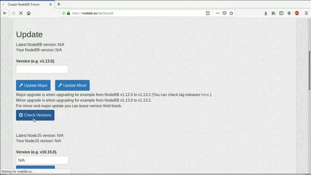 02 How to update NodeBB with one click. смотреть онлайн