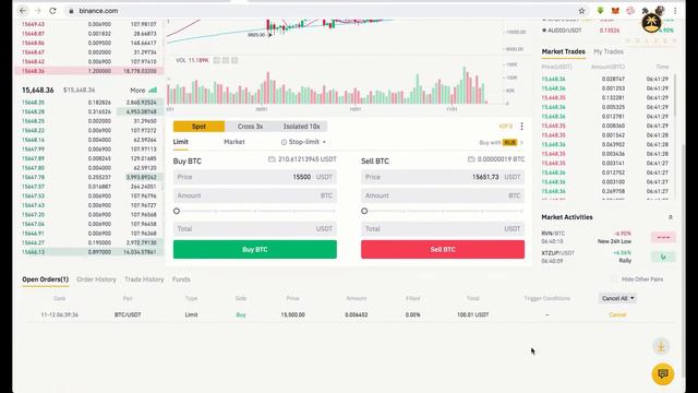 Биржа Binance: торговля смотреть онлайн