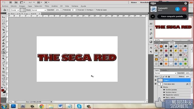 Zona Photoshop | Cap #3 | Efecto Plástico Para Textos | FT. PantanyXD смотреть онлайн