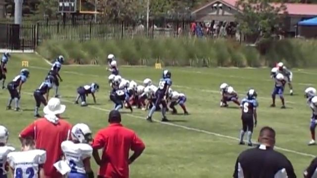 Riverside popwarner Power running Zeke! смотреть онлайн