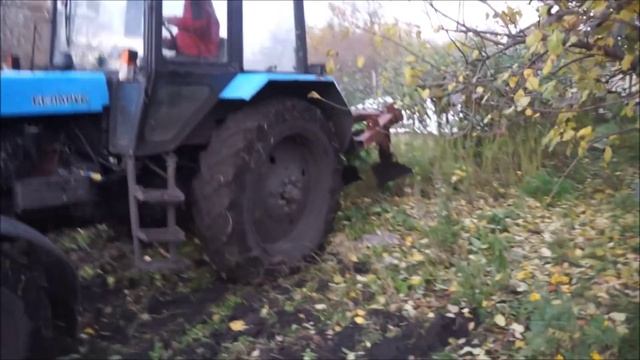 Мтз-82.1 + КПШ-2 безотвальная обработка почвы смотреть онлайн