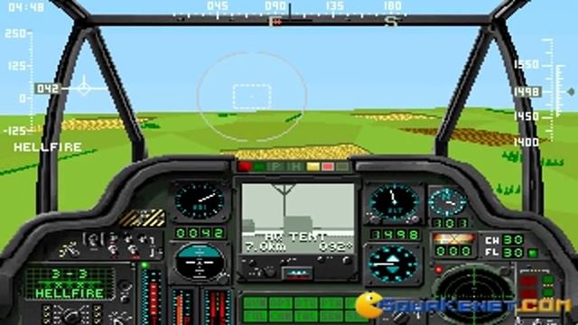 Gunship 2000 gameplay (PC Game, 1991) смотреть онлайн