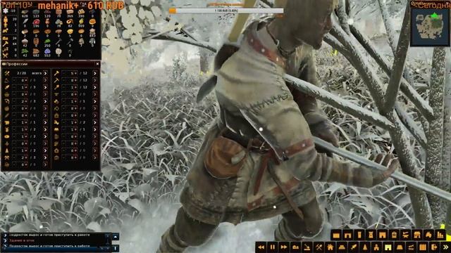 Life is feudal Forest Village, прохождение на русском #13 Стрим "Сбор ресурсов и налётчики" смотреть онлайн