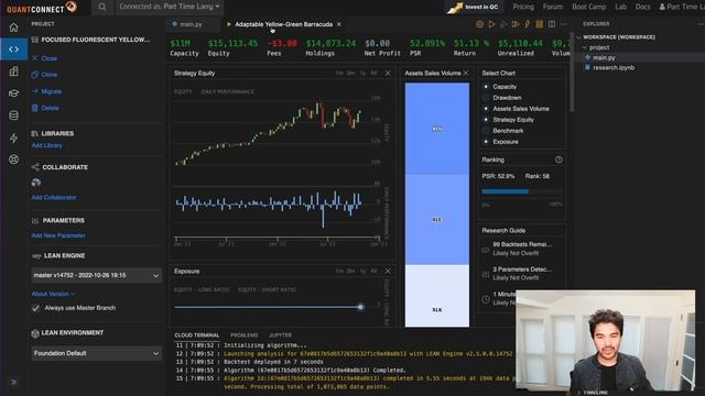 Interactive Brokers QuantConnect Cloud Integration смотреть онлайн