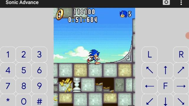 SONIC ADVANCE JAVA MOBILE 176X220 смотреть онлайн