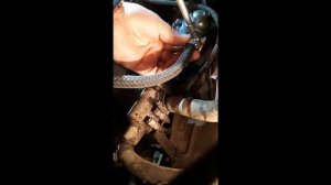 Замена топливного шланга и фильтра