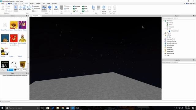 Roblox Rain & Snow Easy Tutorial (Particle Emitter) смотреть онлайн