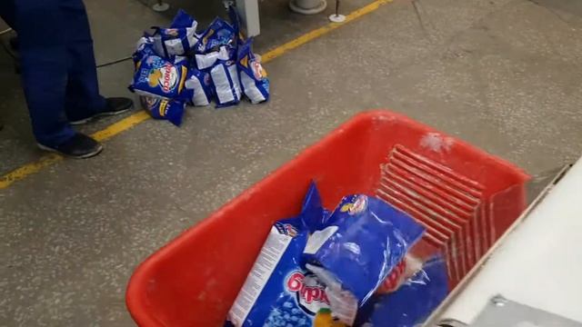 Линия фасовки стирального порошка - Powder Laundry Detergent Packaging