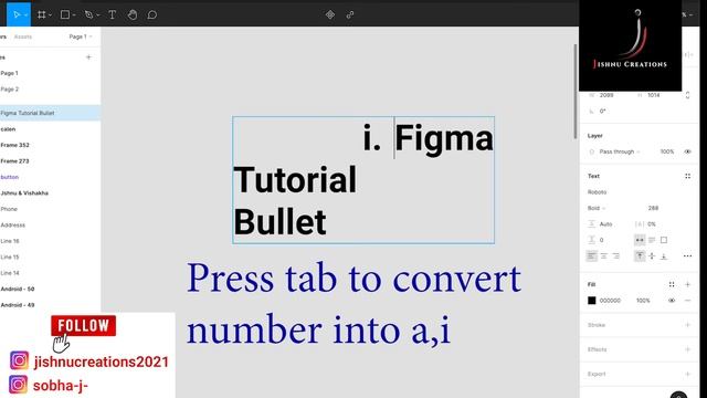 Bulleted, Alphabet and Number Lists | Easy Method | Figma Tutorial смотреть онлайн