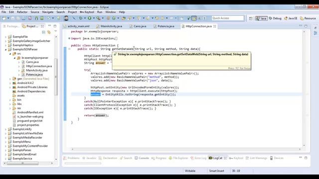 Parser JSON no Android, Entendendo e Utilizando смотреть онлайн