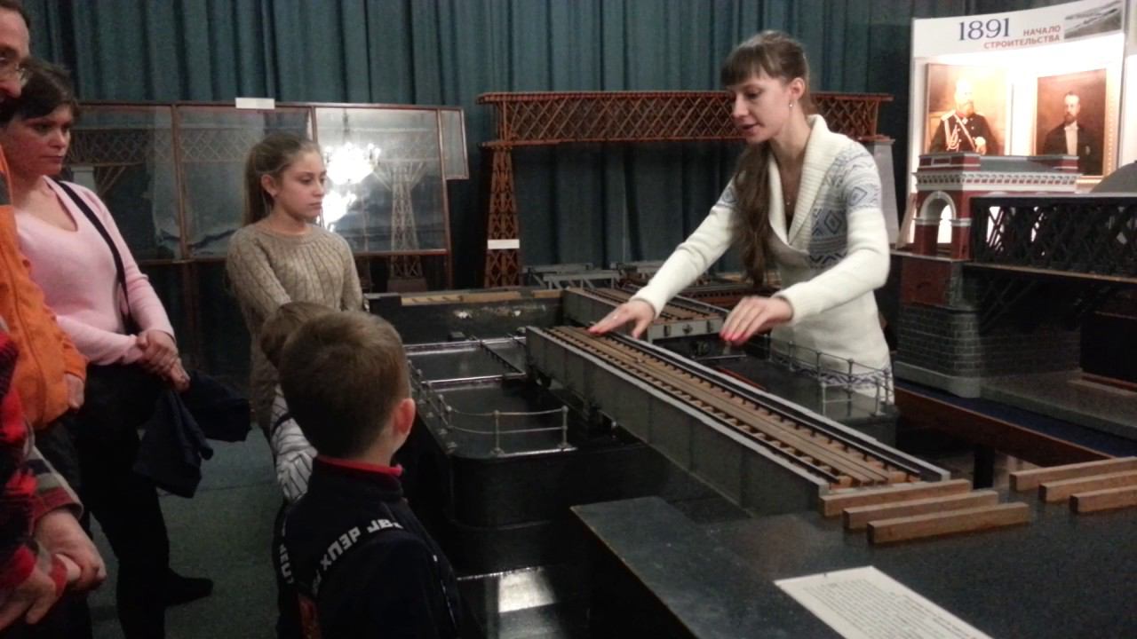 Центральный музей ж/д транспорта - разводной мост смотреть онлайн