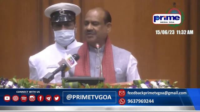🔴 PRIME TV GOA LIVE : SPEAKER OM BIRLA ARRIVES AT THE GOA ASSEMBLY смотреть онлайн