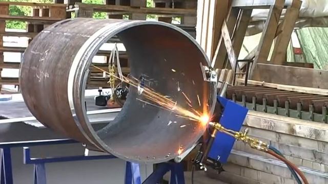 Машина для орбитальной резки труб Zinser (Германия) смотреть онлайн