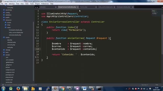 Envío de correos con Laravel смотреть онлайн