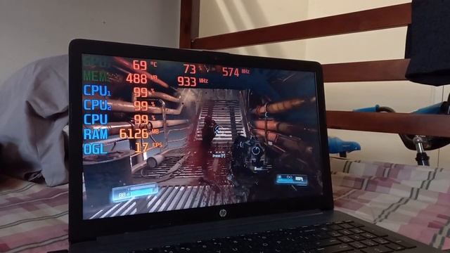 DOOM (AMD A6, Radeon R4 Graphics) Low End Laptop (512MB) смотреть онлайн