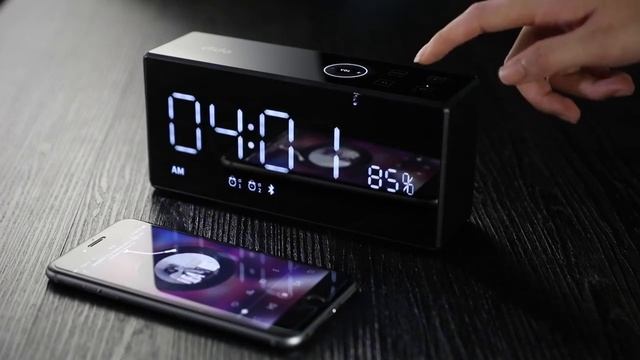Sound Bar - Bluetooth Speaker with FM/AM and Alarm Clock смотреть онлайн