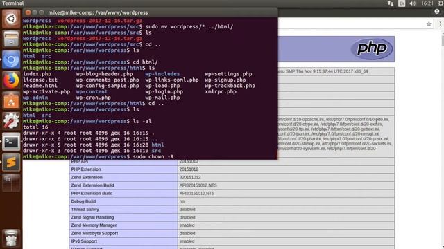 C_IW. L_14. Установка Wordpress на Ubuntu смотреть онлайн