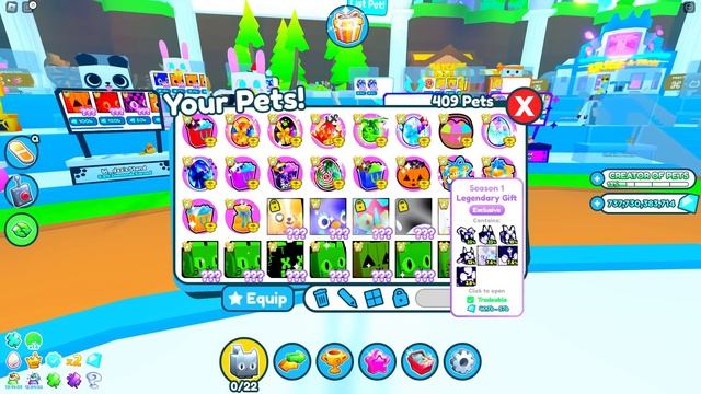 ПОКУПАЮ ВСЕ ПОДАРКИ И ЭКСКЛЮЗИВНЫЕ ЯЙЦА В PET SIMULATOR X В РОБЛОКС (ЧАСТЬ 2)! ROBLOX смотреть онлайн