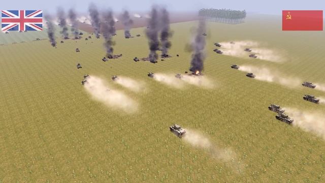 ALL OUT TANK WARFARE - AMERICANS & BRITISH vs SOVIETS смотреть онлайн