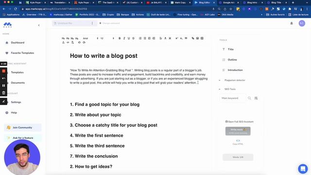 Find your SEO Blog post Outlines with Mark Copy смотреть онлайн