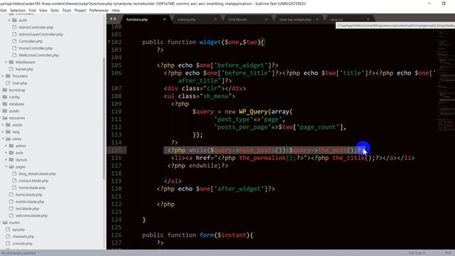 WordPress Theme Development Bangla Tutorial for Beginners Full Step By Step -(Sidebar-8 ) Part 28 смотреть онлайн