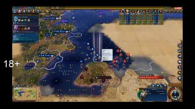 Civ.6. Civilization 6 (командная), Ru-регион, часть 2. смотреть онлайн