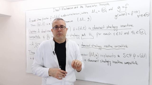 (AGT11E8) [Game Theory] Direct Mechanisms, Dominant Strategy IC, and Revelation Principle смотреть онлайн