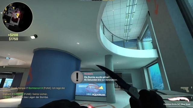 Falchion Knife | Blue Steel Battle Scarred смотреть онлайн
