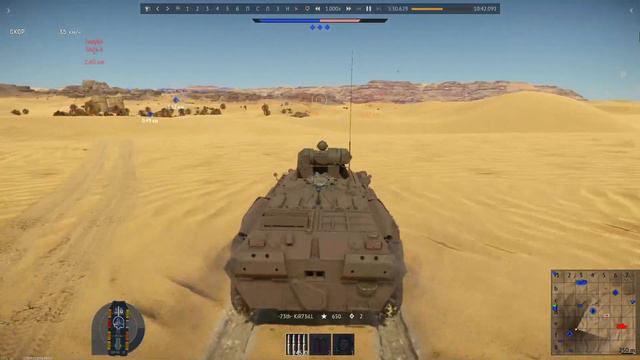 Отличный бой на "БТР-80А" WarThunder смотреть онлайн