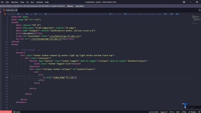 پروژه نهایی دوره bootstrap - قسمت اول پروژه смотреть онлайн