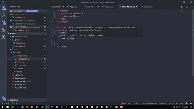 08. VueJs de Cero a Ninja - Single File Component смотреть онлайн