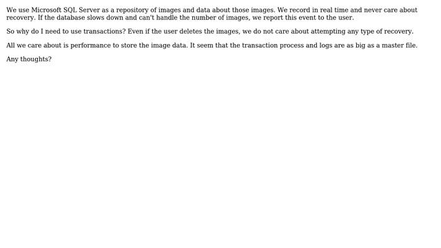 Databases: Why do I need Transaction logs at all? смотреть онлайн