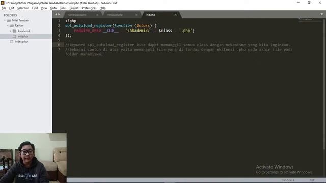 Abstract Class, Interface, Autoload, Namepsace pada PHP смотреть онлайн