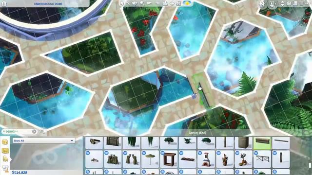 SUNKEN JUNGLE | HIDDEN LUXURIOUS UNDERGROUND HOUSE | The Sims 4 Speed Build | NOCC смотреть онлайн