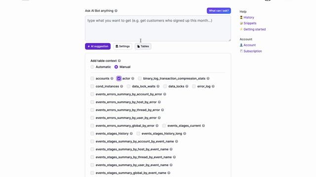Connect Planetscale database to AIHelperBot and run SQL queries directly (beta) смотреть онлайн