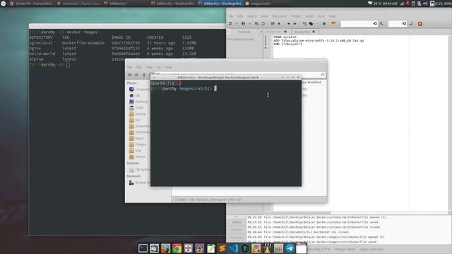 Belajar Docker #4 - Membuat Docker Image dari Scratch смотреть онлайн