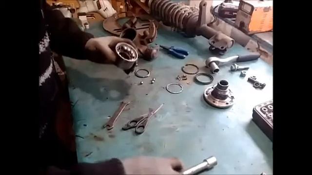 Славута Замена переднего подшипника ступици своими руками. смотреть онлайн