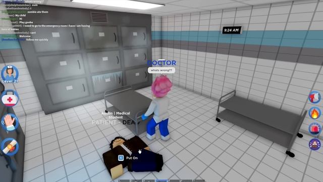 Twin Babies in Roblox Maple Hospital - Titi Games смотреть онлайн