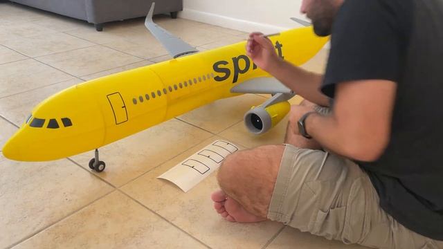 GIANT 3D Printed A321 RC Plane смотреть онлайн