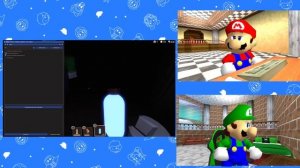 Mario Plays FV: Doors + Super Hard Mode! (ft. Luigi)
