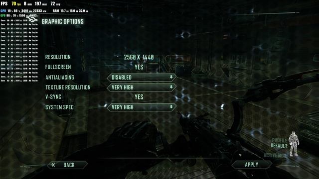 HP Omen 17 2019 - i9 + RTX2080 - 1440p Test: Crysis 3 смотреть онлайн
