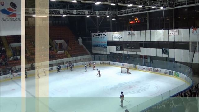 HK Dukla Michalovce - HC Nové Zámky 2:9 (1:3 0:4 1:2) смотреть онлайн