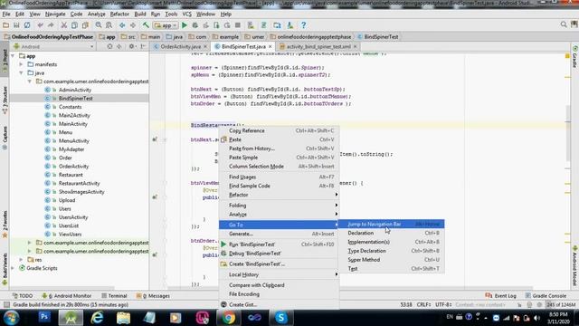 How To Bind Spiner with Firebase using Java смотреть онлайн