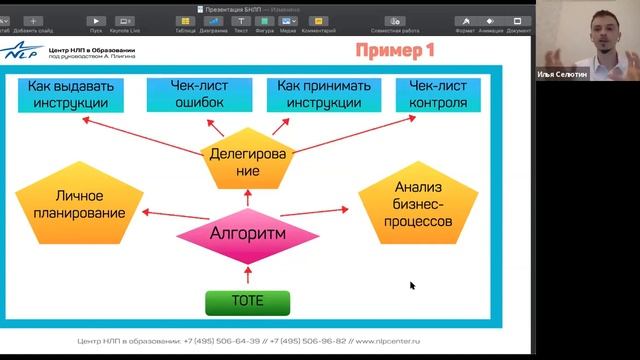 Вебинар "Презентация курса Бизнес НЛП-Практик" смотреть онлайн