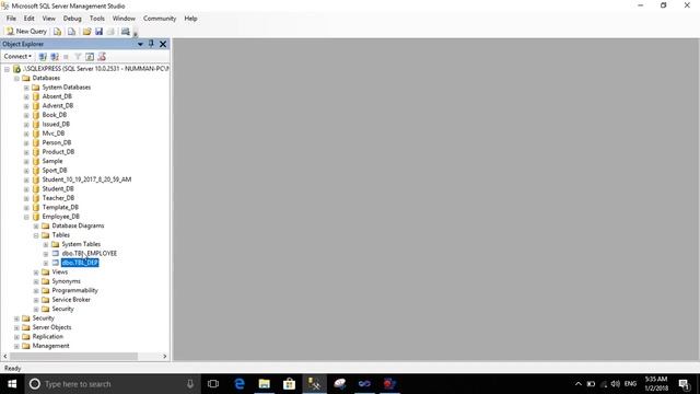 2-C# With SQL Server Create Tables and Make Relations смотреть онлайн