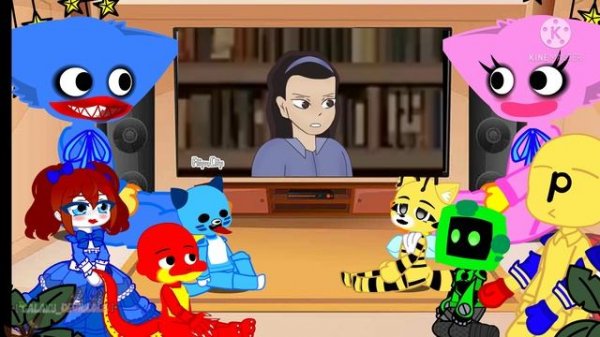 Poppy Playtime reacts to Mr. Hopps Playhouse memes || Mr. Hopps Playhouse || Gacha || ?